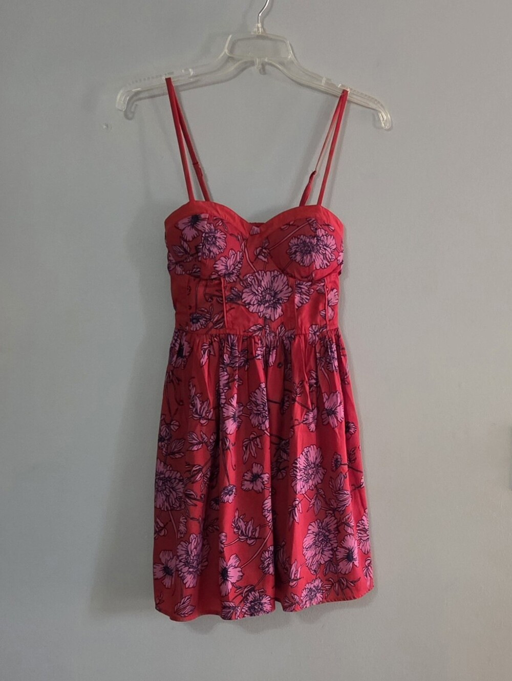 Band of the Free Floral Dress with Pockets and Corset Style On Top Size XS